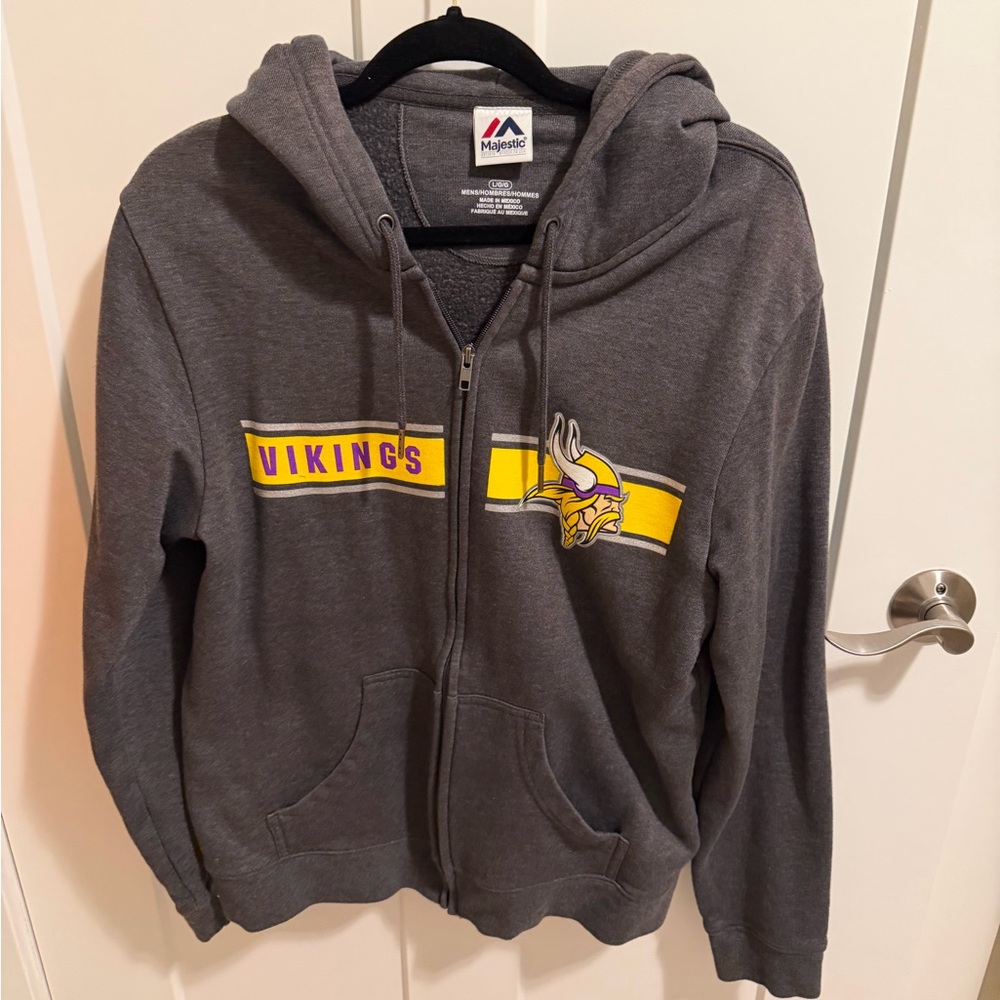 NFL Minnesota Vikings Gray Hoodie